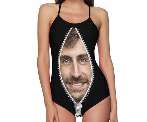 Funny Swimsuit, Weird Swimsuit, Bae Watch Swimsuit, Spooky Swimsuit, Cat Swimsuit, Mermaid Swimsuit Tail, Zip Face, Gothic Swimsuit Bikinis, Batman Cape