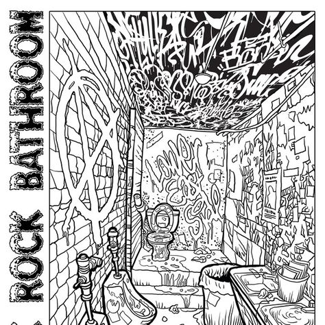 Classic Rock Coloring Pages, Punk Coloring Pages, Adult Colouring Printables Free, Swear Word Coloring Book, Coloring Pages For Grown Ups, Abstract Coloring Pages, Words Coloring Book, Cars Coloring Pages, Princess Coloring Pages