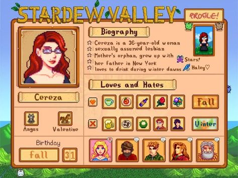 Stardew Valley Oc, Stardew Farms, Stardew Valley Tips, Pixel Art Characters, Valley Girls, Simulation Games, Barbie Dream House, Art Prompts, Stardew Valley