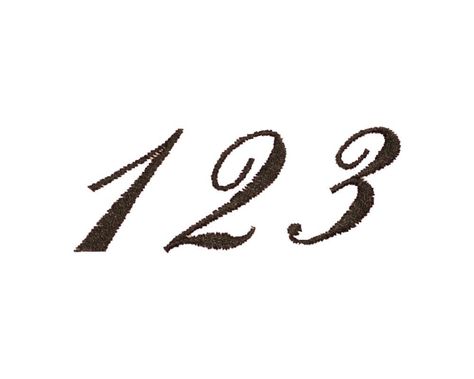 Embroidered numbers in script font for any project, such as clothing, home décor, and#tattoofonts #numberink #numerictattoo #fonttattoo #tattooideas Number Script Tattoo, Script Numbers, 31 Tattoo, Numbers Embroidery, Font Sets, Number Tattoo Fonts, Font Numbers, Numbers Typography, Design For Embroidery