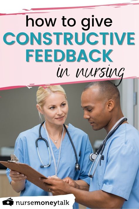 As a nurse leader, feedback can serve multiple purposes. It's important that you learn how to provide constructive feedback. Check out these effective ways to giving feedback. #registerednurse #beinganurse Leadership Nursing, Nursing Preceptor Tips, Fundamentals Of Nursing Communication, Intro To Nursing, Nursing Delegation, Nursing Interview, Nurse Leader, Nurse Career, Nurse Preceptor