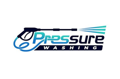 Pressure Washing Business Logo, Pressure Washer Logo, Powerwashing Logo, Power Washing Business, Power Washing Logo, Pressure Washing Logo, Logo Car Wash, Van Decals, Leon Logo