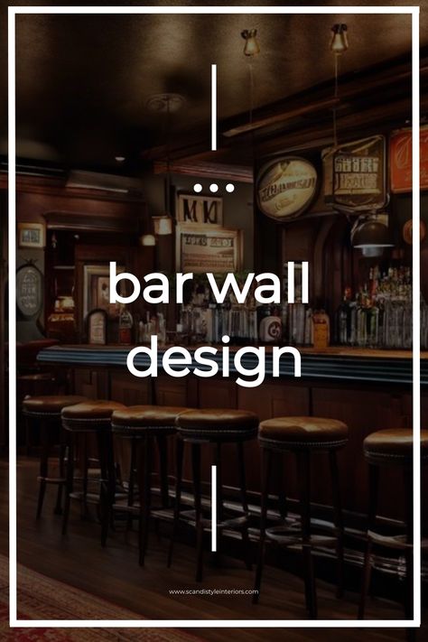 bar wall design Behind Bar Shelving Ideas, Behind The Bar Ideas, Pub Design Interiors, Wall Bar Ideas For Home, Bar Accent Wall, Bar Wall Decor Ideas, Wall Bar Ideas, Bar Wall Design, Bar Wall Ideas