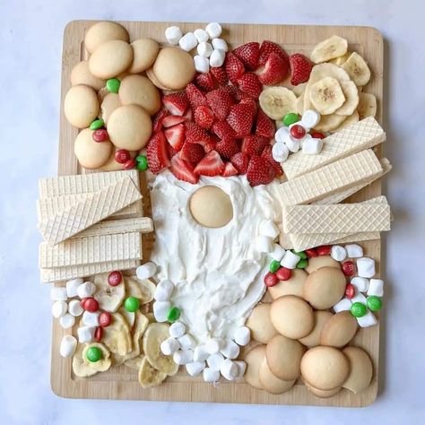 Gnome Dessert Board, Dessert Board, Santa Gnome, Charcuterie Inspiration, Holiday Eating, Christmas Brunch, Fruit Dip, Christmas Menu, Xmas Food