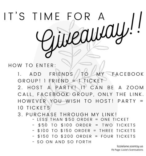 Giveaway || Scentsy || How to Enter Scentsy Giveaway Ideas, Scentsy Friday, Scentsy Giveaway, Giveaway Rules, Scentsy Marketing, Scentsy Consultant Ideas, Party Giveaways, Scentsy Party, Electric Candle Warmers