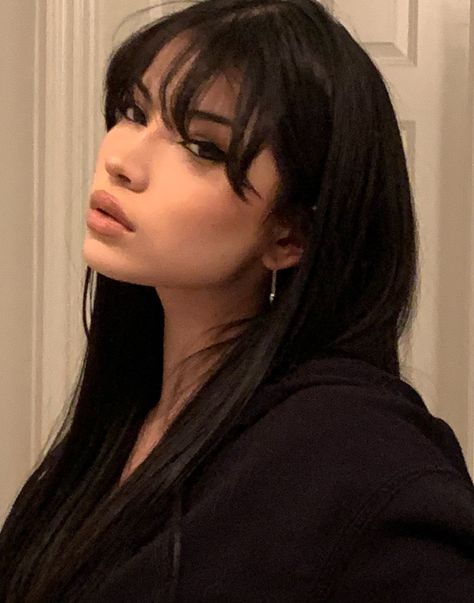 Latina Hair, Short Hair Highlights, Hair Inspiration Long, Mob Wife, Short Hair With Bangs, Asian Hair, Hair Inspiration Color, Short Hairstyles For Women, Hair Dos