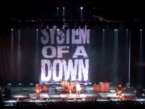 System of a down System Of A Down Concert, Rock Concerts, System Of A Down, Rock Concert, Dream Life, Broadway Shows, Vision Board, Neon Signs, Pasta