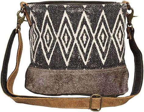 This Myra bag is made of Canvas/Cowhide Leather and is made in the USA Myra Bags, Cowhide Purse, Personalized Tote Bags, Embroidered Bag, Leather Bag Women, Cotton Bag, Canvas Leather, Crossbody Shoulder Bag, Shoulder Bag Women