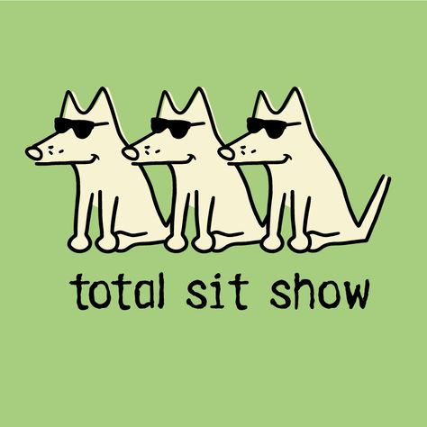 Dog Pond, Dog Print Tattoo, Sticker Inspo, Dog Comics, Short Dog, Retro Dog, Dog Line, Dog Projects, Dogs Tee