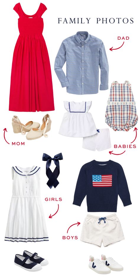 CARLY SUMMER FAMILY PHOTO OUTFITS Summer Family Picture Outfits, Summer Family Pictures, Cold Weather Dresses, Summer Family Photos, Sailor Style, Family Picture Outfits, Sailor Fashion, Family Photo Outfits, Preppy Summer