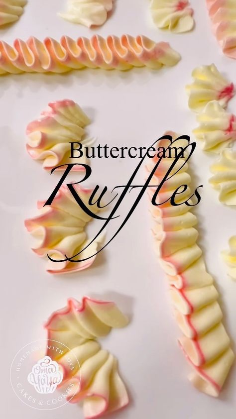 Soraya Ambadar | Sydney Cupcakes | Cookies | Decorating Classes | “Indulging in the delicate dance of buttercream ruffles! 💃✨ SAVE This for future reference! Using tip #124K #ButtercreamMagic #CakeLove … | Instagram Buttercream Ruffles, Cupcake Bouquets, Cupcake Bouquet, Cupcake Frosting, Sweet Delights, Cupcake Cookies, Cake Art, Cookie Decorating, Butter Cream