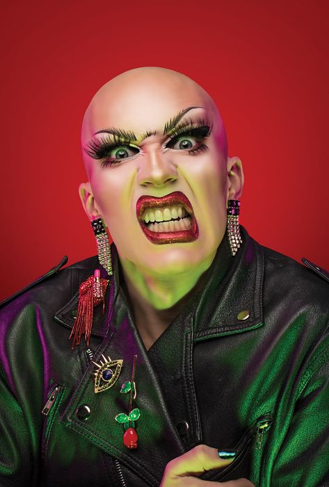 Velour Magazine Portrait Drag Queen Photography, Magazine Portrait, Sasha Velour, Portrait Tattoos, Rupaul Drag Queen, Drag Queen Makeup, Drag Makeup, Queen Makeup, Rupaul's Drag Race