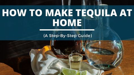 How To Make Tequila, How To Makr, Homemade Still, Homemade Liqueur, Home Distilling, Blue Agave Plant, How To Make Whiskey, Tequila Recipe, Moonshine Recipes