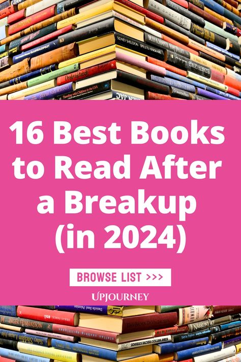 Explore our list of the 16 best books to dive into post-breakup in 2024. Whether you seek solace, guidance, or simply a captivating distraction, these reads have got you covered. From empowering self-help guides to heartwarming fiction tales, this selection offers something for everyone navigating through heartache. Turn the page and begin your journey towards healing and growth with these powerful literary works. Books To Read After A Breakup, Breakup Books, Healing After A Breakup, Post Breakup, Emotional Clutter, Turn The Page, After A Breakup, Empowering Books, Best Self Help Books