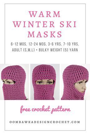 Crochet Bunny Ski Mask, Ski Mask Pattern, Bunny Ski Mask, Crochet Batman, Crochet Santa Hat, Ski Masks, Crochet Hood, Crochet Mask, Hat Patterns Free