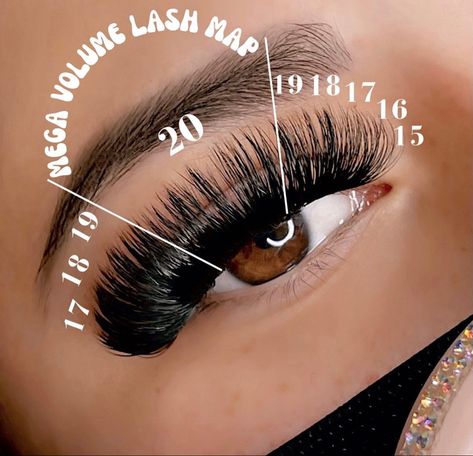 Individual Lashes Mega Volume, Lash Mapping Mega Volume, Mega Volume Mapping, Lash Mapping Eyelash Extensions Mega Volume, Lash Extensions Mapping Styles Mega Volume, Long Mega Volume Lash Extensions Mapping, Mega Volume Lash Map, Mega Volume Cat Eye Lash Extensions, Volume Lash Extensions Mapping