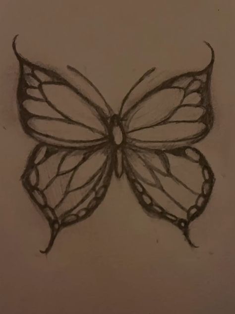 #butterfly #butterflydrawing #shadingtechnique #drawing #sketch #sketchbook  #art #shading #details #aesthetic How To Draw A Butterfly, Art Sketchbook Ideas Easy, Simple Butterfly Drawing, Art Shading, Butterfly Drawings, Butterfly Sketch, Details Aesthetic, Shading Techniques, Sketching Ideas