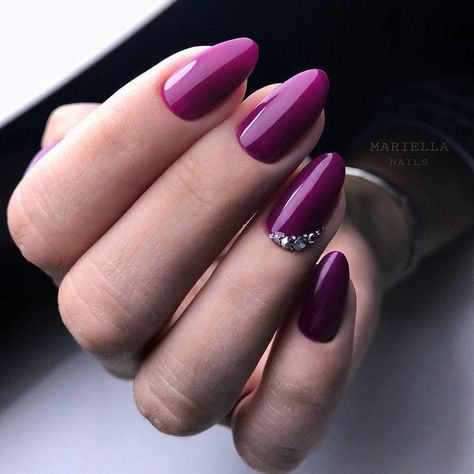 Peach Nails, Classy Nail Designs, October Nails, Classic Nails, Nails 2020, Elegant Nails, Classy Nails, Fancy Nails, Purple Nails