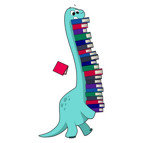 Cute Blue Dinosaur, Dinosaur Bookmark, Dinosaur Reading, Math Clipart, Wooden Bookmarks, More Knowledge, Library Themes, Reading Posters, Blue Dinosaur