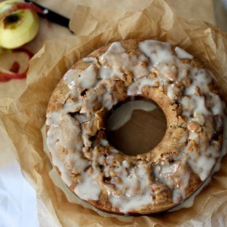 Uncle Bob's Fresh Apple Cake with Honey Glaze Recipe - (4.5/5) Apple Bundt Cake, Fresh Apple Cake, Honey Glaze, Cake Walk, Glaze Recipe, Paula Deen, Fresh Apples, Apple Cake, Granny Smith