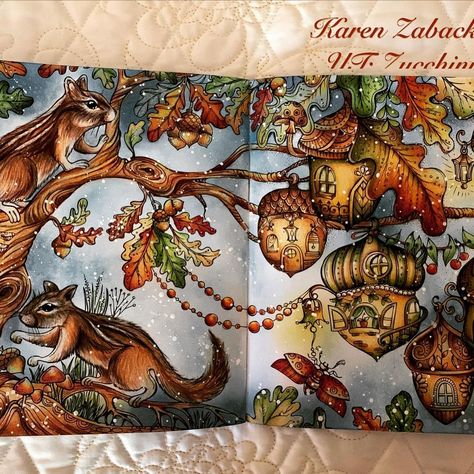 Karen Zaback | Book: Die Welt unter der Lupe zu Lande by Rita Berman I colored this double page with Sargent Art pencils, Derwent Lightfast pencils, and… | Instagram Derwent Lightfast, Derwent Pencils, Sargent Art, Rita Berman, Art Pencils, Coloring Ideas, Coloring Inspiration, Johanna Basford, Coloring Book Art