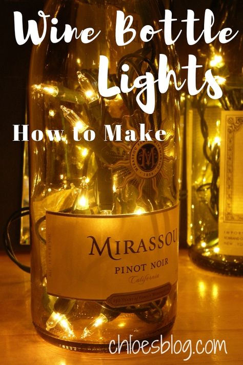 It’s magic - those tiny lights that twinkle in wine bottles at Big Mill Bed & Breakfast. These wine bottle lights are so pretty and you can make them yourself. D.I.Y. instructions.  All uou need is a pretty wine bottle, an electric drill, a ceramic drill bit and some lights. And you can do it yourself! These make great gifts Pretty Wine Bottles, Wine Bottle Fairy Lights, Liquor Bottle Lights, How To Make Wine, Wine Bottle Trees, Bottle Fairy Lights, Alcohol Bottle Crafts, Wine Bottle Lights, Blue Wine Bottles