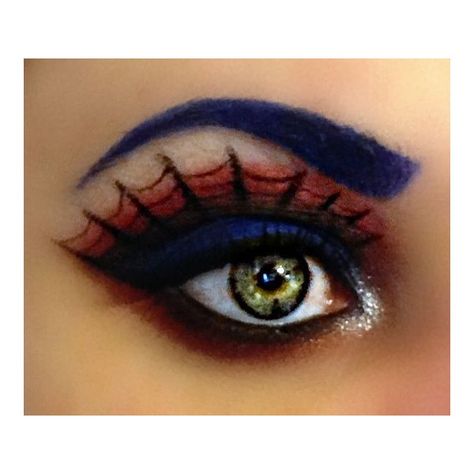 Spider Gwen Makeup, Superhero Makeup, Spiderman Makeup, Urban Decay Electric, Spider Costume, Halloween Makeup Diy, Halloween Coustumes, Halloween Eye Makeup, Halloween Makeup Scary