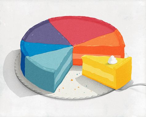 Cake slice taking piece of pie chart pie Piece Of Cake Illustration, Proportion Art, Pie Charts, Cake Illustration, Principles Of Art, Cake Slice, Piece Of Cakes, Editorial Illustration, Stock Illustration