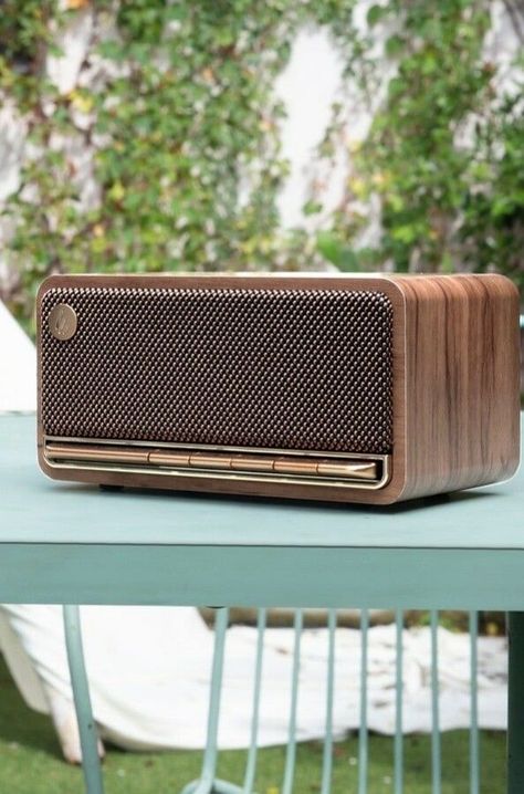 Edifier MP230 retro Bluetooth speaker is inspired by vintage radios from the 50s and 60s Check more at https://allthenews.website/edifier-mp230-retro-bluetooth-speaker-is-inspired-by-vintage-radios-from-the-50s-and-60s/ Retro Speakers, Lg Display, Vintage Radios, Woodworking Inspiration, Cool Tech Gadgets, Speaker Design, Internet Radio, Vintage Radio, Cool Tech