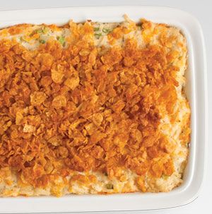 Recipe Image Ore Ida Cheesy Potatoes, Cheesy Hashbrown Casserole, Ore Ida, Breakfast Sausage Recipes, Cheesy Potato Casserole, Hashbrown Casserole, Cheesy Potato, Hashbrown Recipes, Healthy Chicken Dinner