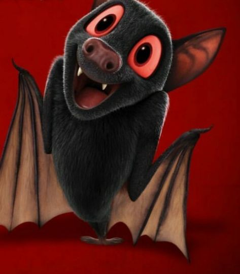 Drac as a bat Hotel Transylvania Bats, Festa Hotel Transylvania, Kaa The Snake, Hotel Transylvania 1, Dracula Hotel Transylvania, Hotel Transylvania Movie, Disney Icons, Halloween 3d, Disney Hotels