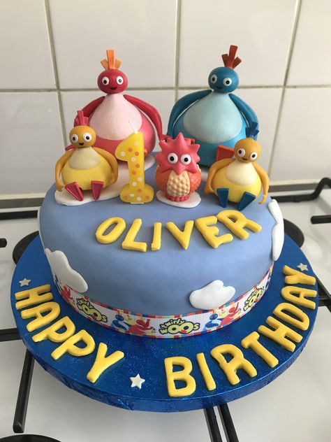 Twirlywoos Cake, 1st Birthday Cakes, First Birthday Cake, Occasion Cakes, First Birthday Cakes, Birthday Party Cake, Party Cake, Castiel, Birthday Boy