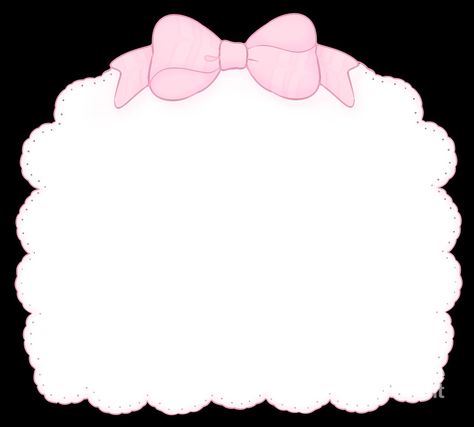 Kawaii Border, Pink Frame Png Aesthetic, Pink Vector Discord, Kawaii Border Png, Kawaii Overlay, Coquette Border Png, Kawaii Frame Png, Kawaii Frame Overlays, Logo Online Shop