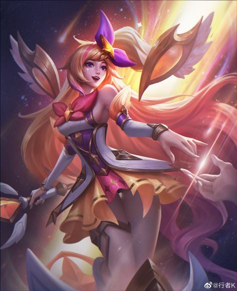 Star Guardian Seraphine, League Of Legends Universe, League Of Legends Poster, League Memes, Time Stone, Star Guardian, Sailor Moon Stars, League Of Legends Characters, Disney Rapunzel