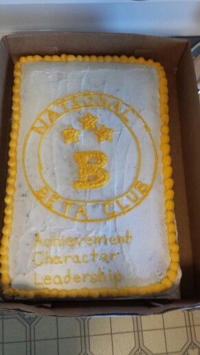 BETA CLUB Beta Club, Student Council, 2024 Vision, Dream Board, Cake Decorating, Vision Board, Baking, Cake