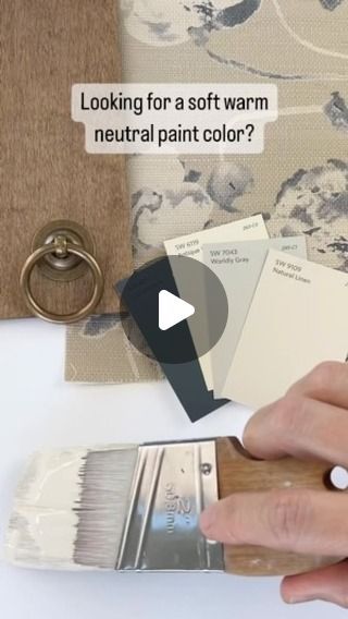 Sherwin Williams Natural Linen, Warm Neutral Paint Colors, Gray Instagram, Painted House, Neutral Paint Color, Neutral Paint, Paint Colours, Home Upgrades, Live Colorfully