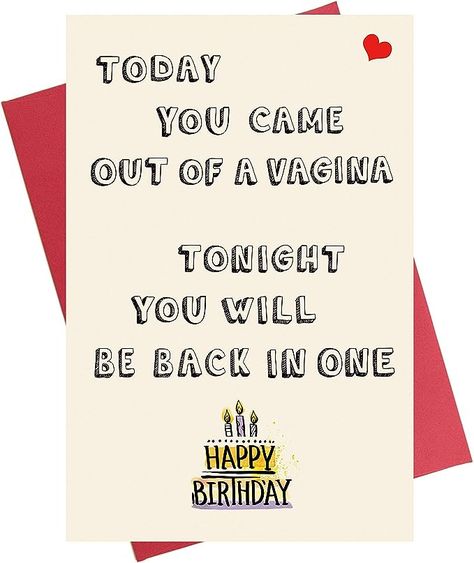 Digital printed on 300gsm quality card stock. Comes with matching envelope. Card size: 20.5 cm x 13.5cm / 8" x 5.3" Blank inside for your own message if necessary. A special birthday card for him, it’s sure to bring a smile to his face. 100% satisfaction guarantee. Funny Cards Birthday, Fiance Birthday Card, Boyfriend Birthday Card, Birthday Message For Boyfriend, Birthday Card For Husband, Happy Birthday Boyfriend, Birthday Cards Images, Happy Birthday Card Funny, Special Birthday Cards