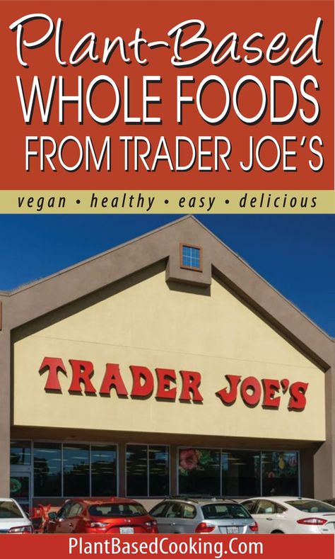 If you're lucky enough to have a Trader Joe's near you, you know that it offers great savings and delicious options. However, not everything fits into our whole food plant-based lifestyle. I've created a list for you so when you DO shop at Trader Joe's you can take it with you and save money, as well. Scroll down to see what Trader Joe's has to offer and then join my list and receive a printable option.   #vegan #plantbased #wfpb Whole Foods Shopping List, Whole Foods Shopping, Raw Sauerkraut, Trader Joes Shopping List, Trader Joes Vegan, Canning Refried Beans, Plant Based Diet Meal Plan, Sprouted Grain Bread, Healthy Plant Based Recipes