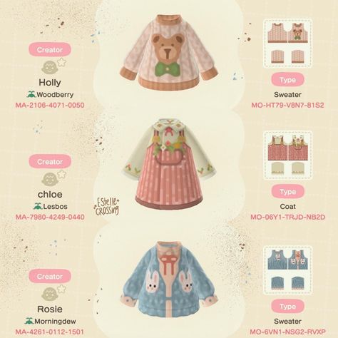 Cosy Games, Vintage Spring Outfits, Pink Spring Outfits, Animale Crossing, Pastel Kawaii Aesthetic, Fairy Core Outfits, Acnh Patterns, Acnh Inspiration, Acnh Clothes