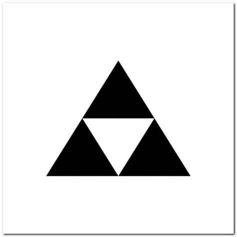 Zelda Triforce, Vinyl Art, Mario Bros, Triangle Tattoo, Vinyl Sticker, Nintendo, Mario, Zelda, Vinyl