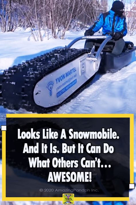 Snowmobile Lift, Snow Vehicles, Bike Technology, Cabin House, Cool Boats, Snow Removal, Snow Sports, Ice Fishing, Cabin Homes