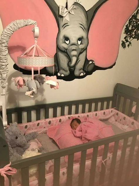 Baby girl elephant nursery Baby Room Themes, Girl Nursery Room, Baby Room Design, Nursery Baby Room, Elephant Nursery, Everything Baby, Baby Bedroom