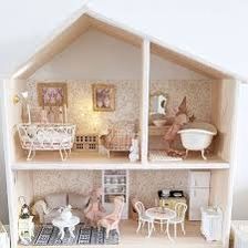 Dollhouse Maileg, Maileg Furniture, Maileg Doll House, Ikea Dollhouse, Maileg Dolls, Dollhouse Inspiration, Kids Doll House, Enjoy Your Sunday, Maileg Mouse