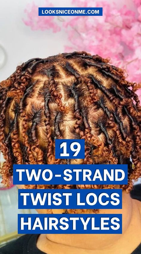 From casual looks to elegant updos, these two-strand twist locs hairstyles are perfect for showcasing your unique beauty. #TwistLocHairstyles #NaturalHairGoals #StylishLocs Twisted Locs Styles, Start Loc Styles, Locs Updo Hairstyles, Short Two Strand Twist Locs, Started Locs Styles, Twisted Updo Natural Hair, Two Strand Twist On Locs, Loc Two Strand Twist Styles, Twist Locs Hairstyles