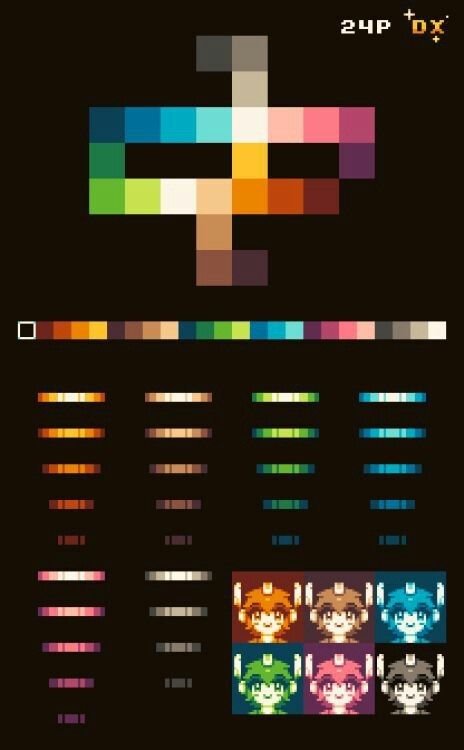 8 Bit Color Palette, Game Color Palette Pixel Art, Pixel Art Palettes, Pixel Art Colour Palette, Pixel Color Palette, Pixel Art Palette, Color Palette Pixel Art, Pixel Art Color Palette, Game Color Palette