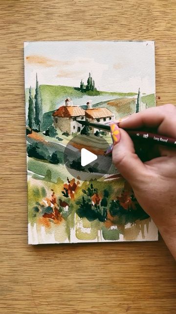 Kristin Van Leuven | Watercolor artist and instructor on Instagram: "Italy 😍 Are you ready for tomorrow?! I always get so much nervous excited energy before a trip launches 😆  If you want to come paint watercolor with me in Italy in April 2025, check out the highlight “Italy 2025” on my profile. I break down exactly what we’ll be doing, the price, the time the trip launches and more!   I’ll probably get zero sleep tonight haha! Let me know what questions you have 💕" Watercolor Italy Landscapes, Italy In April, Watercolor Italy, Italy Watercolor, Instagram Italy, What Questions, Italy Landscape, Paint Watercolor, Loose Watercolor