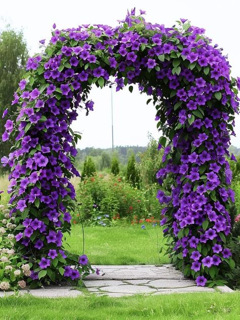 Pergola Decor Ideas, Over The Garden Wall Pumpkin, Pergola Decor, Flower Gardening Ideas, Pergola Design Ideas, Flowers In Garden, Garden Planning Layout, Garden Archway, Home Backyard