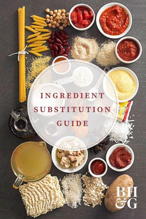 We'll teach you substitutes for yeast, eggs, corn syrup, and more! #healthy #recipes Substitute For Corn Syrup, Corn Syrup Substitute, Baking Substitutions, Chicken Recipies, Homemade Syrup, Baking Substitutes, Food Substitutions, Ingredient Substitutions, Food Charts