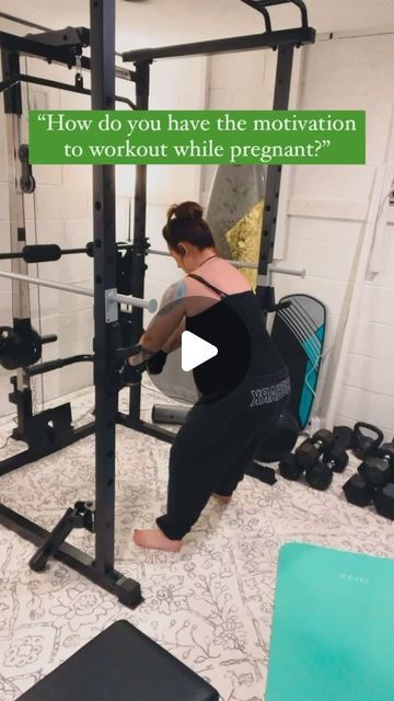 𝘚𝘢𝘳𝘢𝘩 𝘋 || books & barbells on Instagram: "Exercising while pregnant is 100% doing it from habit and forcing myself to show up because there is no motivation most of the time. It’s all about knowing I’ll feel amazing after a good workout, my body will appreciate it, my mind will appreciate it, my unborn child will benefit from it and my postpartum body will benefit greatly from being consistent in the gym. 

There will be times in life when you’re not motivated to be in the gym. Go anyway! That’s discipline. You got this! 💪🏼🤙🏼" Exercise While Pregnant, Not Motivated, Being Consistent, D Book, Postpartum Body, In The Gym, At The Gym, Postpartum, Fun Workouts