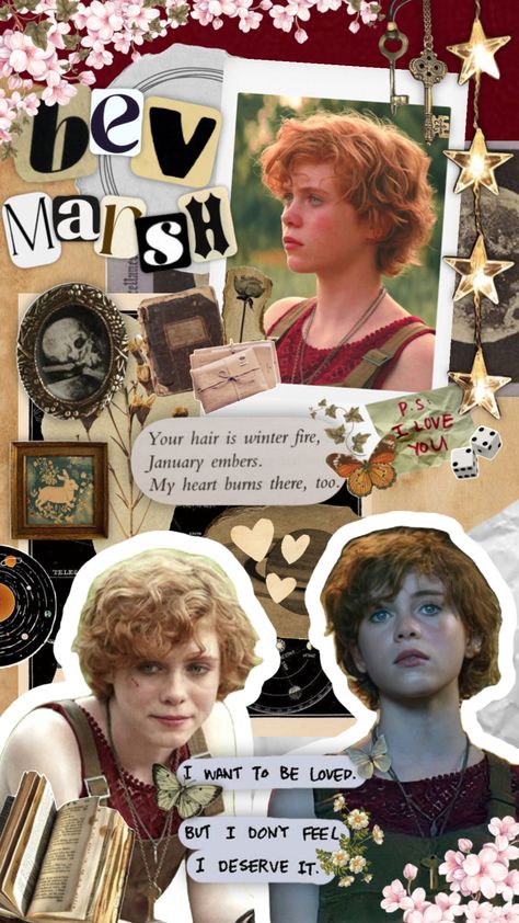 It Movie Beverly, Welcome To The Losers Club Wallpaper, It Movie Outfits, Beverly Marsh Wallpaper, Beverly From It, It Beverly, It Wallpaper, Beverly Marsh, Winter Fire